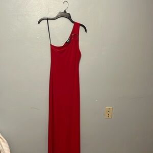 NWT Missguided Red Maxi Dress Size 4